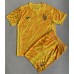 Maillot de foot France Gardien Domicile vêtements enfant Europe 2024 Manches Courtes (+ pantalon court)